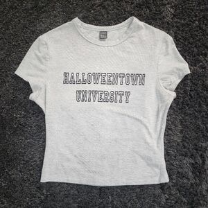 Halloweentown University Cropped Tshirt